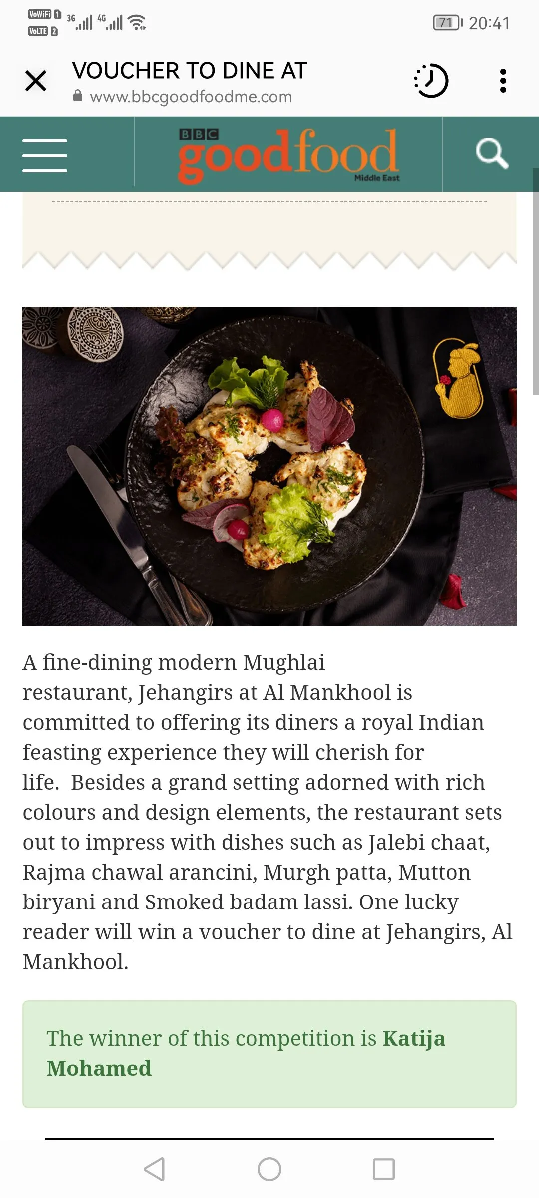 Jehangir's Royal Mughal Cuisine - Restaurants in Al Ain - photo 8
